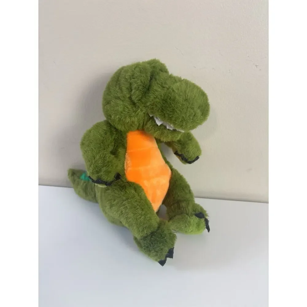Vtg Rhode Island Novelty Green Alligator Crocodile Plush 9” Stuffed Animal
